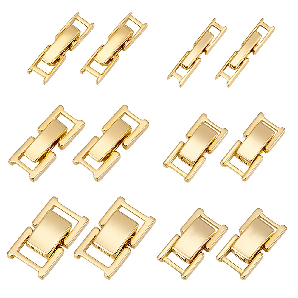 Wrap Ring Gold - 6 Style Brass Watch Band Clasps