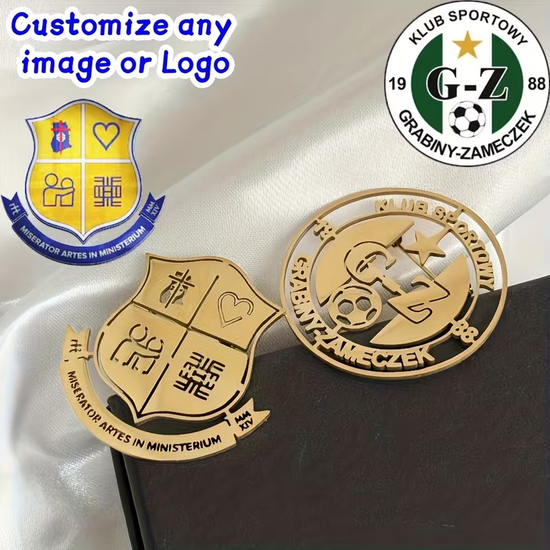 Custom Logo Brooch Simple Crea - Women Accessories Logo recension och pris