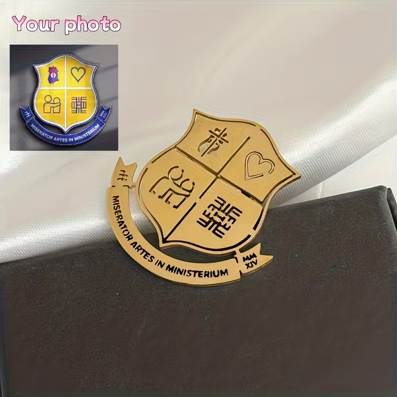Custom Logo Brooch Simple Crea - Women Accessories Logo recension och pris