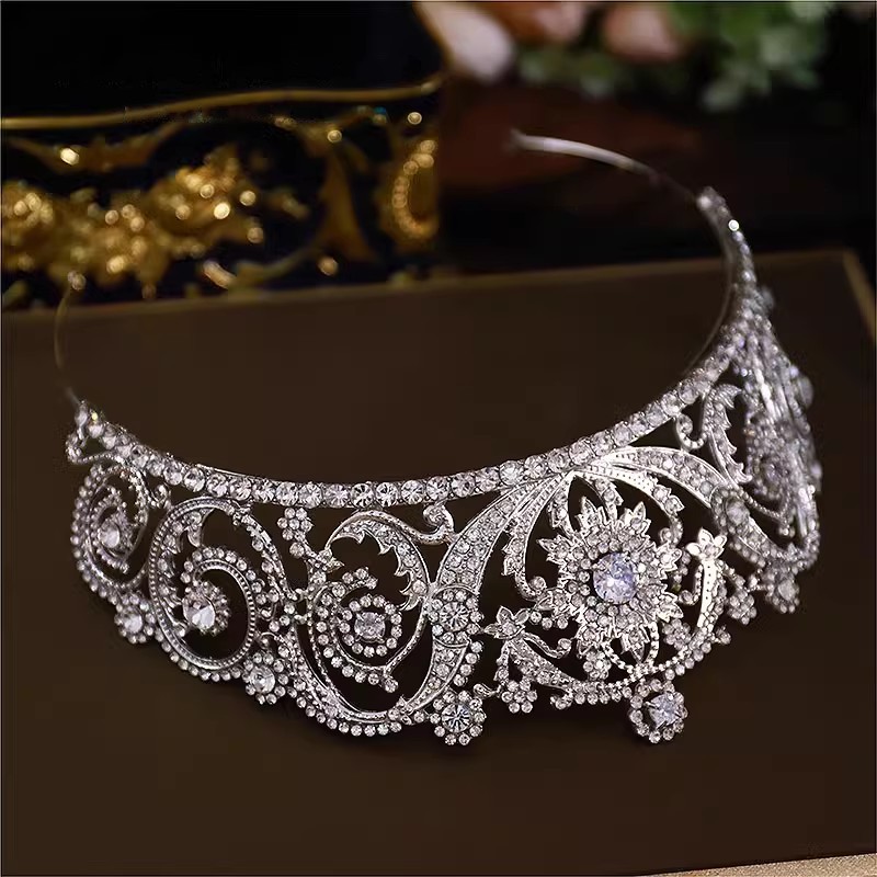 Baroque Princess Queen Cubic Z - Women Jewelry Accessories For Black Dress recension och pris