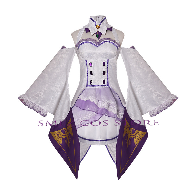 Emilia Cosplay Anime Re Zero K - Women'S Anime Accessories recension och pris
