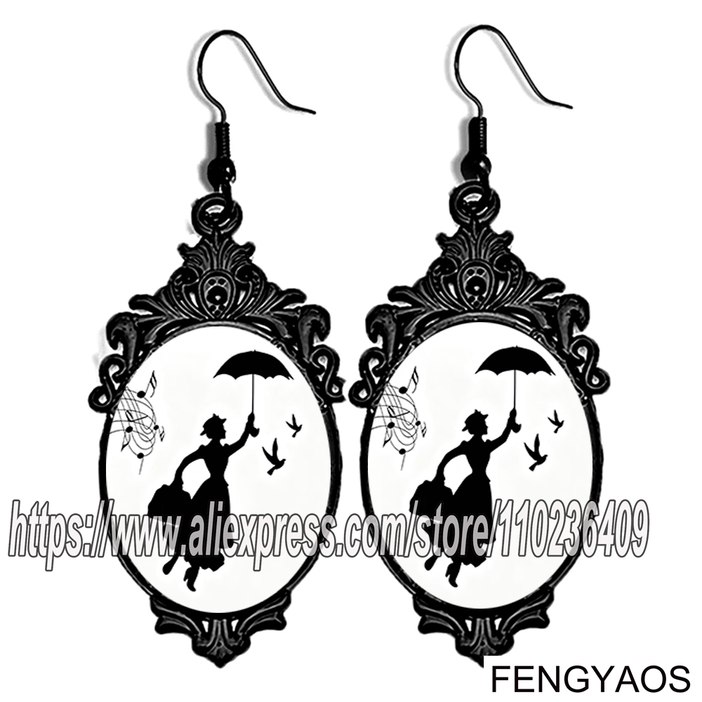 New Black Mary Poppins Dangle  - Women Jewelry Accessories For Black Dress recension och pris