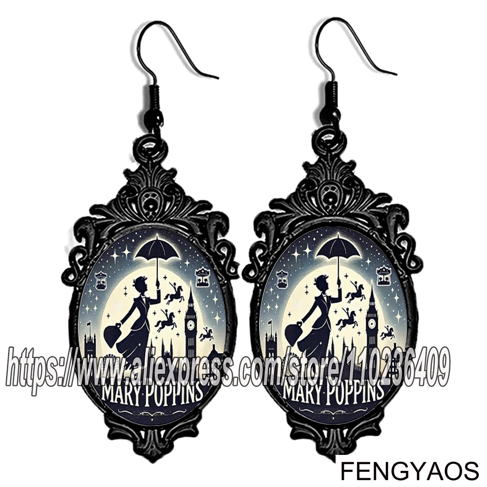 New Black Mary Poppins Dangle  - Women Jewelry Accessories For Black Dress recension och pris