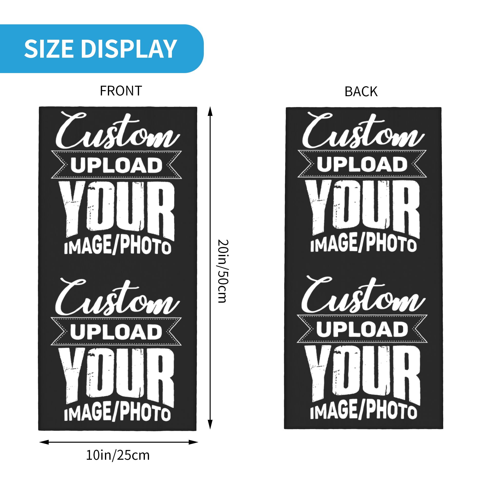 Custom Your Design Here Bandan - Women Accessories Logo recension och pris