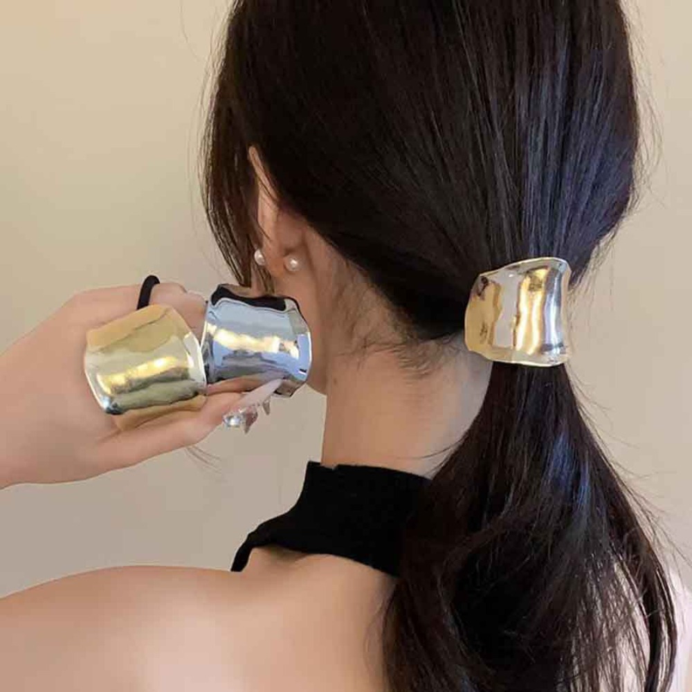 Women'S Simple Gold/Silver Irr - Wrap Ring Gold recension och pris