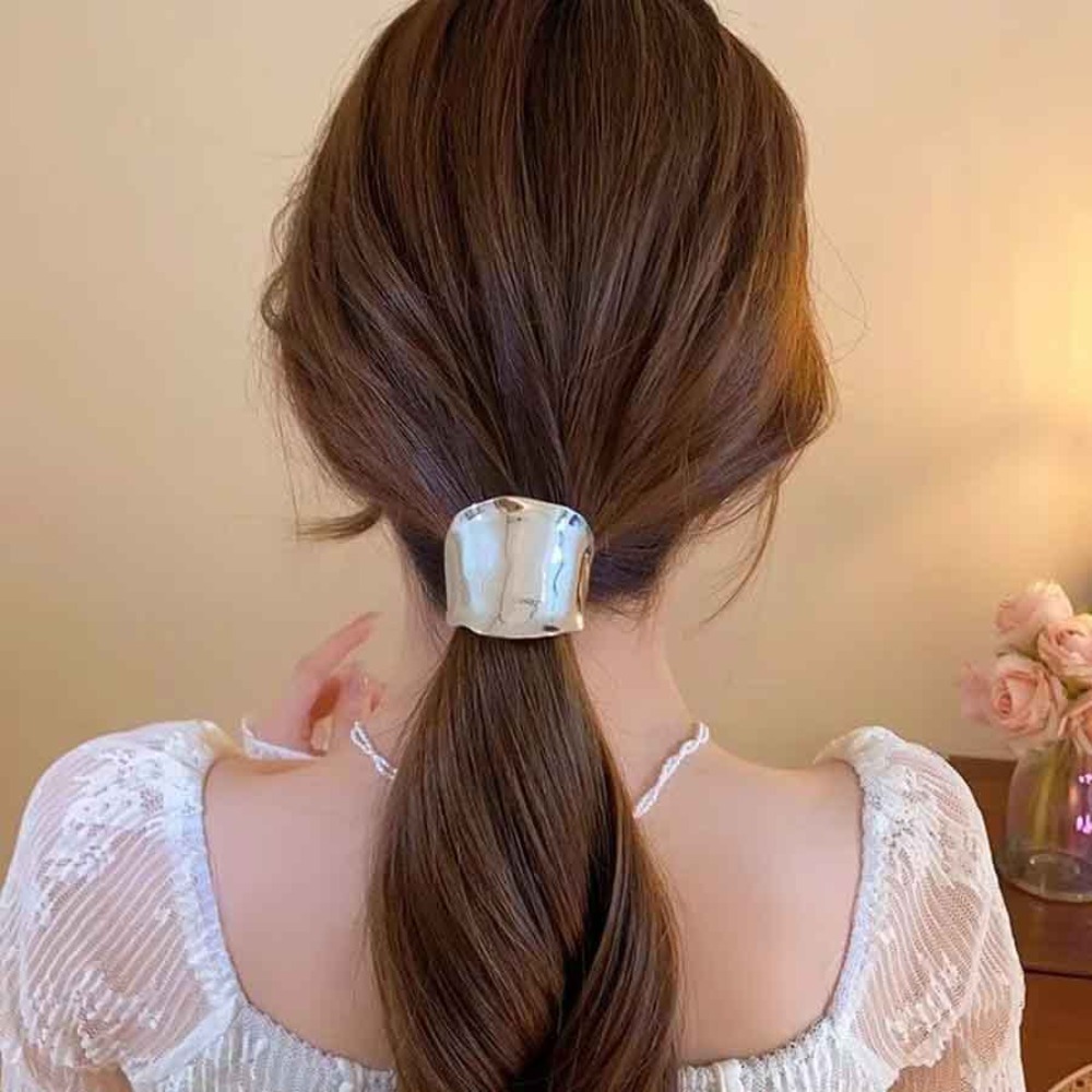 Women'S Simple Gold/Silver Irr - Wrap Ring Gold recension och pris