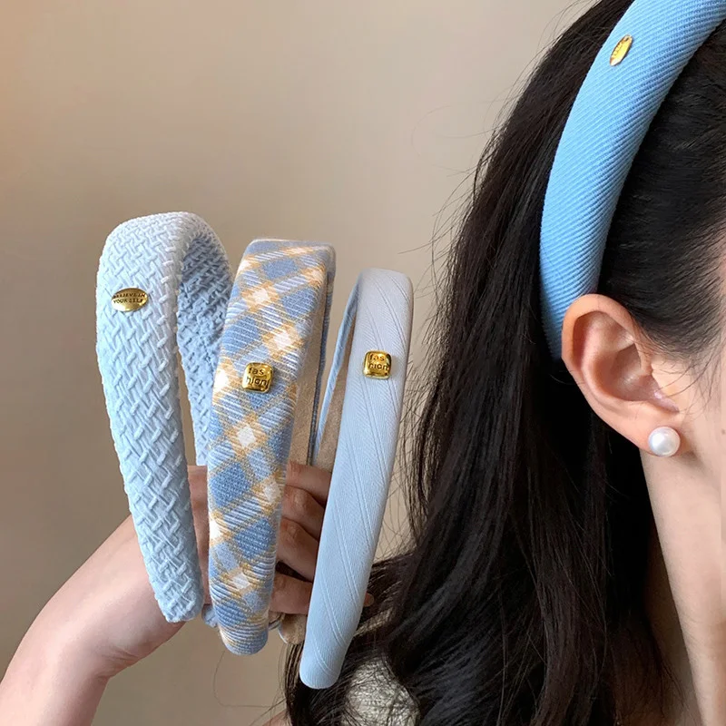 Gold Label Blue Wide Brimmed H - Wrap Ring Gold recension och pris