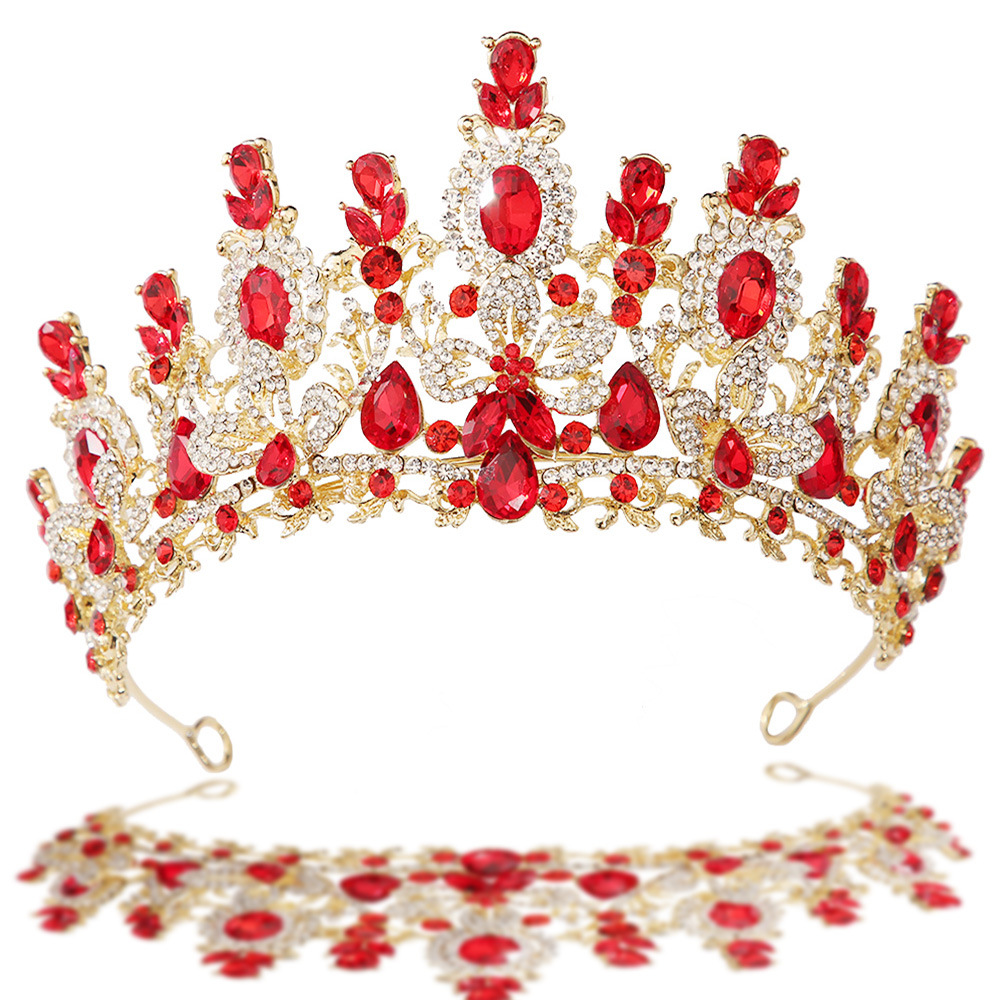 Baroque Princess Red Crystal W - Women Jewelry Accessories For Black Dress recension och pris