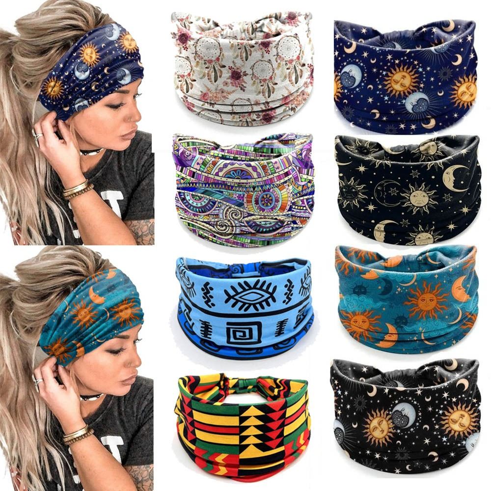 New Elastic Wide Headbands Vin - Women'S Yoga Accessories recension och pris