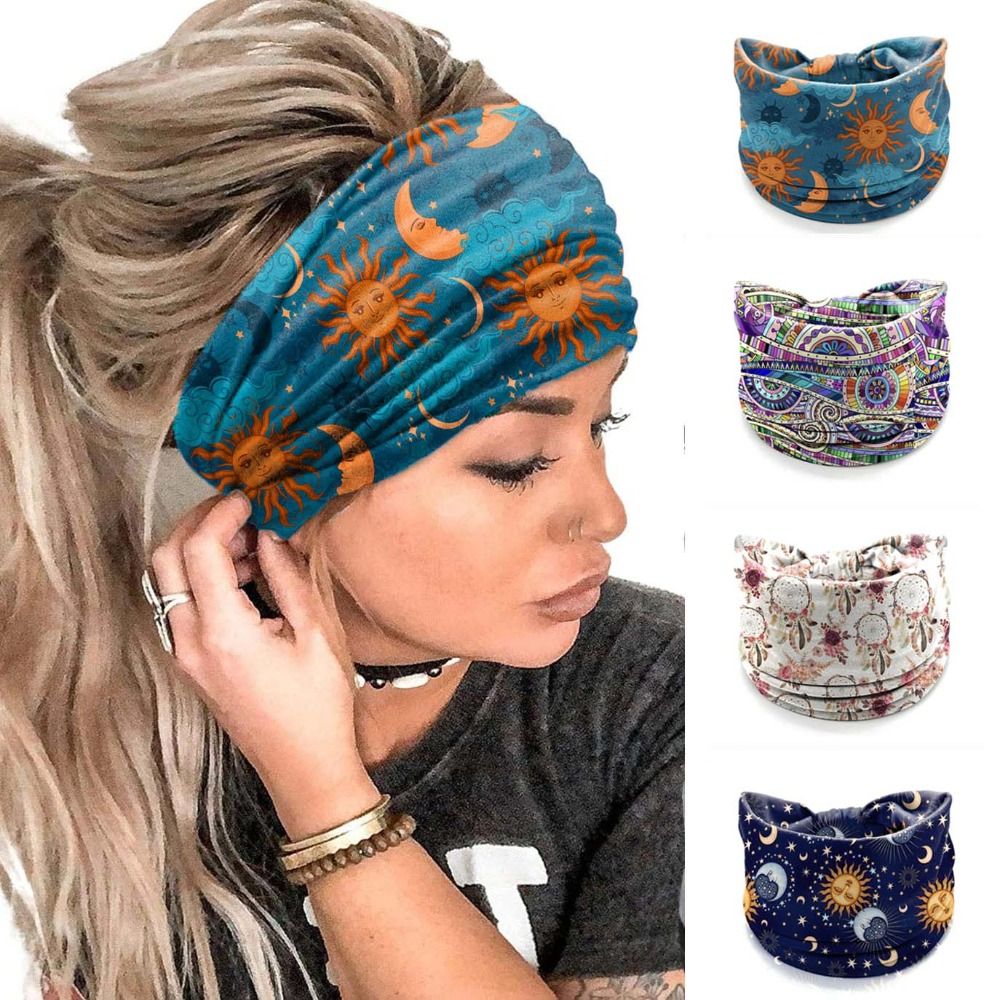 New Elastic Wide Headbands Vin - Women'S Yoga Accessories recension och pris
