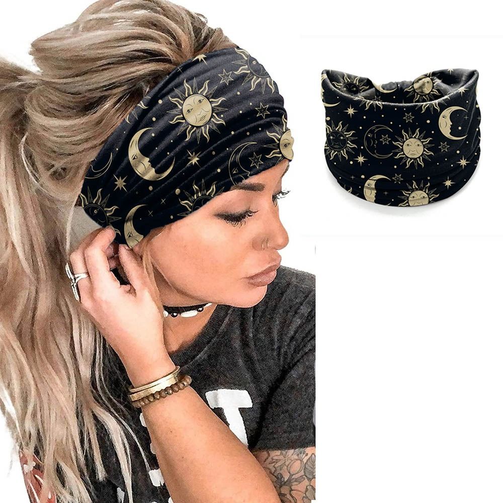 New Elastic Wide Headbands Vin - Women'S Yoga Accessories recension och pris