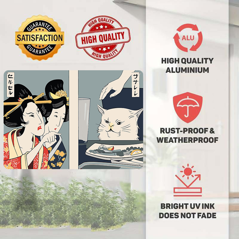 Woman Yelling At a Cat 3D Prin - Women Accessories Poster recension och pris