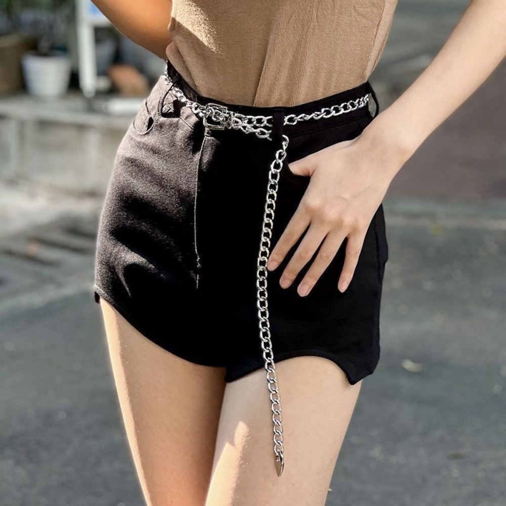 Simple Metal Chain Belts Long  - Women'S Jeans Accessories Chain recension och pris