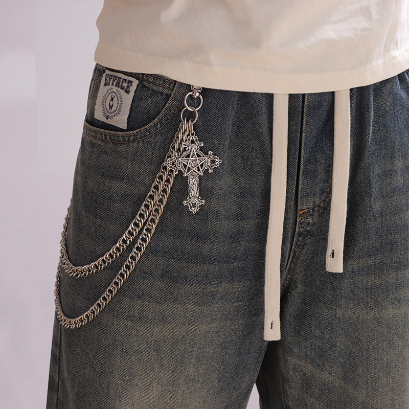 Fashion Punk Metal Pants Chain - Women'S Jeans Accessories Chain recension och pris