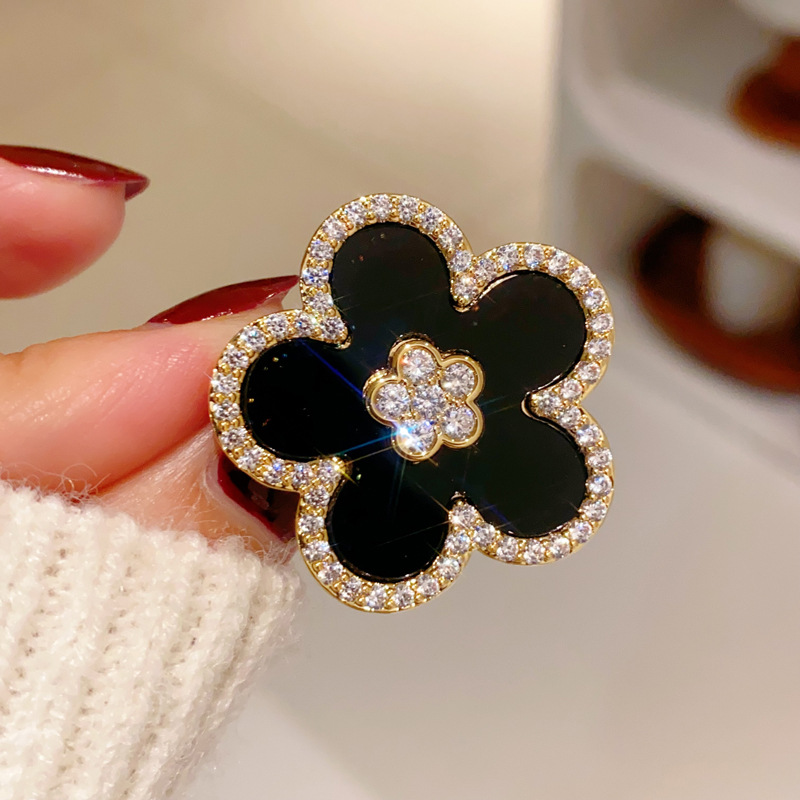 Black Flower Brooches For Wome - Women Jewelry Accessories For Black Dress recension och pris