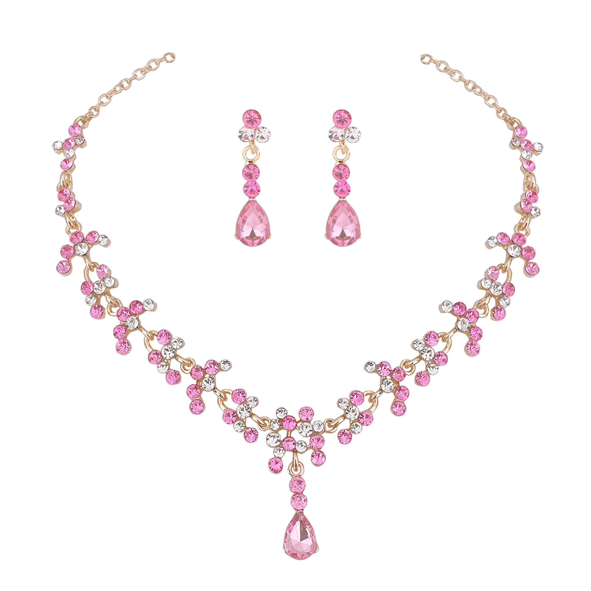 Baroque Pink Purple Crystal Br - Women Jewelry Accessories For Black Dress recension och pris