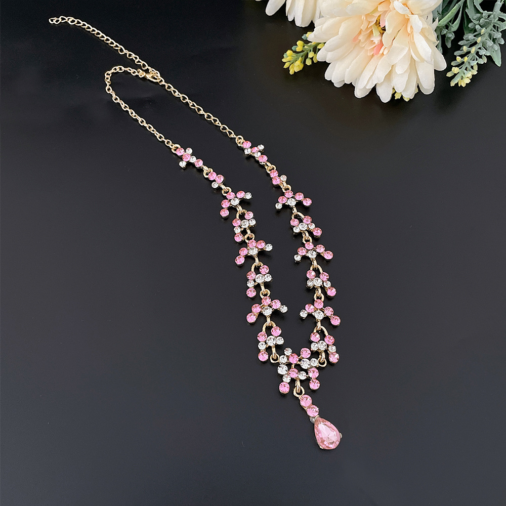 Baroque Pink Purple Crystal Br - Women Jewelry Accessories For Black Dress recension och pris