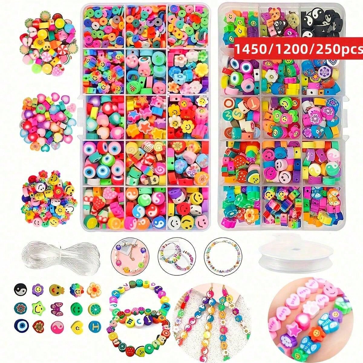 1450/1200/250pcs Polymer Clay  - Women Accessories Bracelet recension och pris
