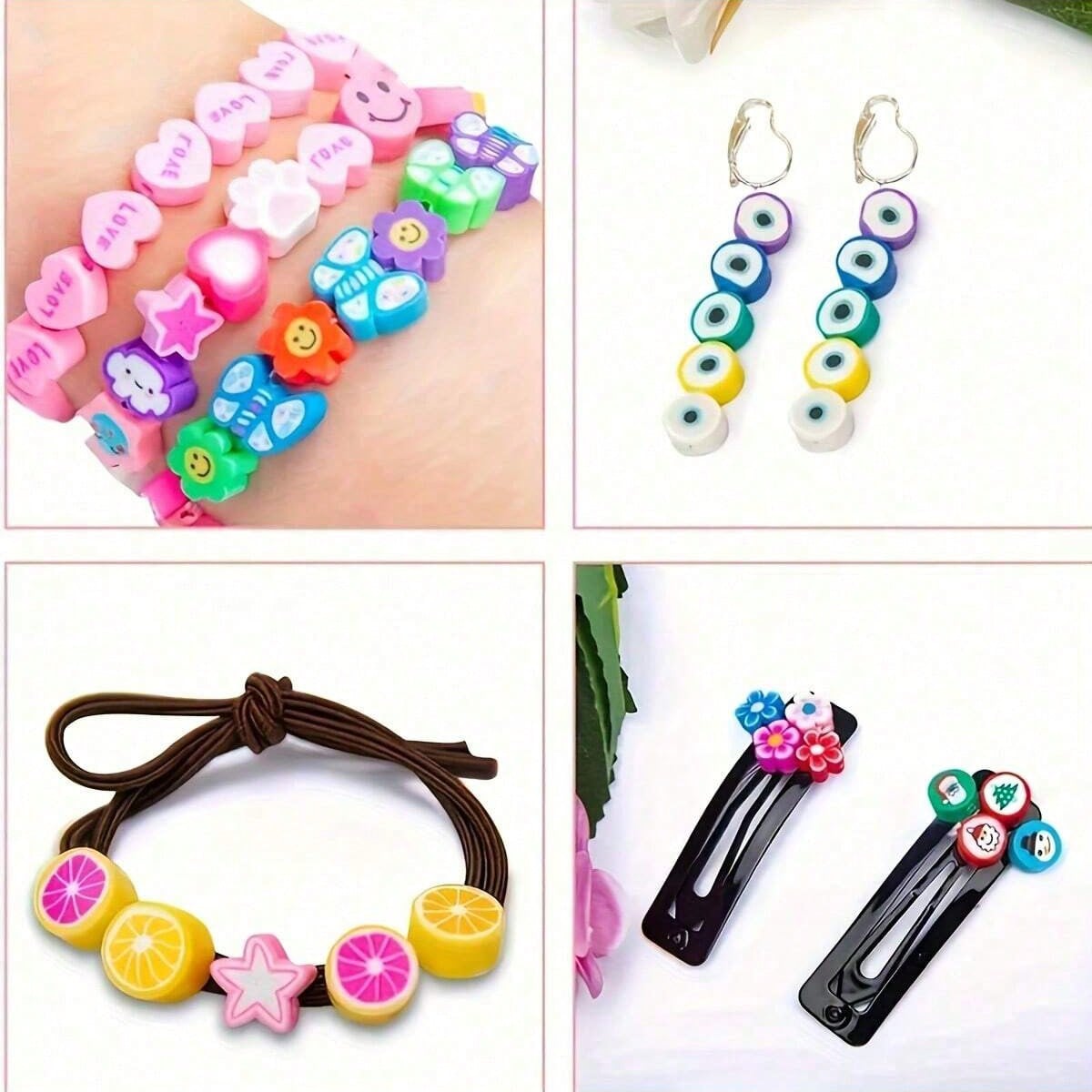 1450/1200/250pcs Polymer Clay  - Women Accessories Bracelet recension och pris