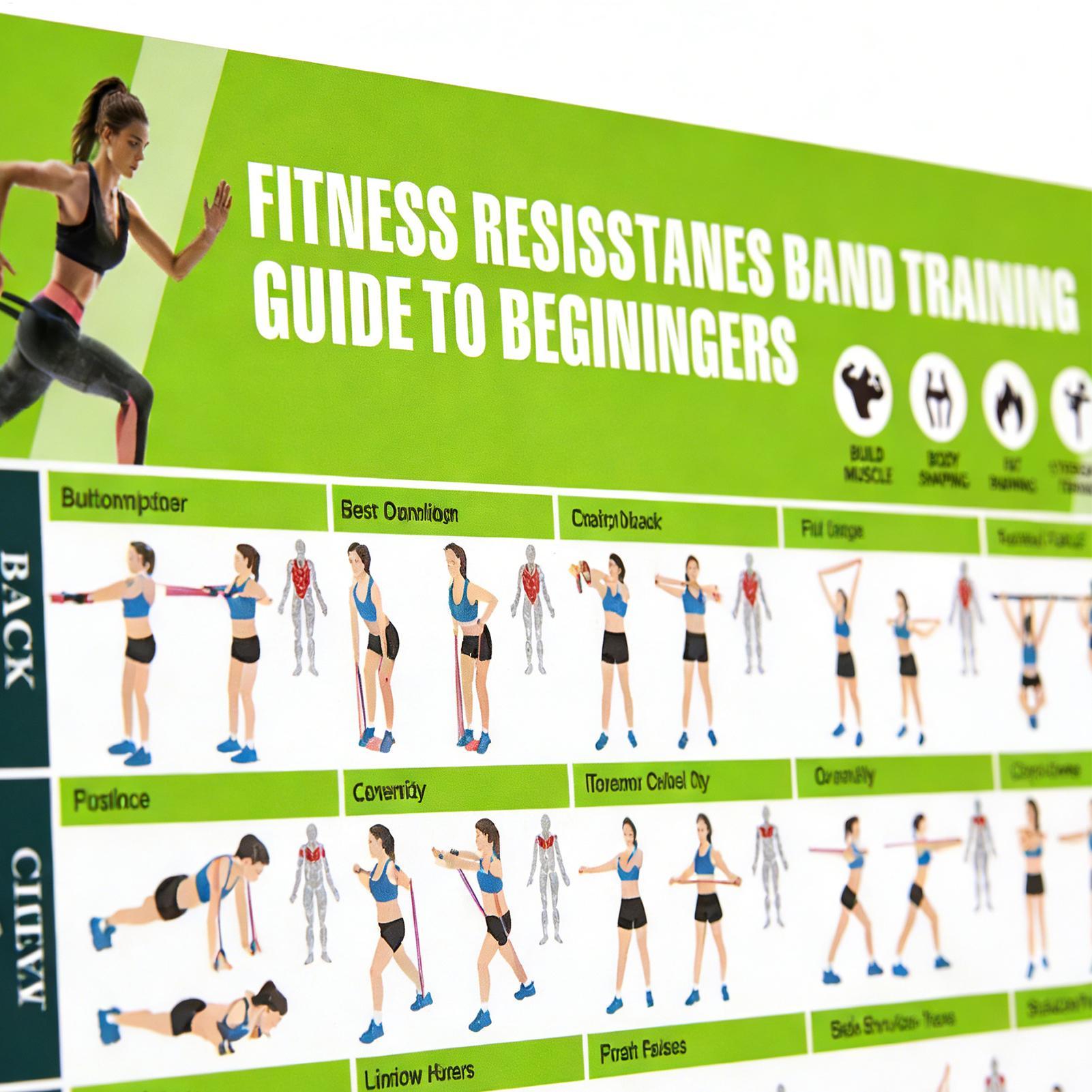 Exercise Posters Resistance Ba - Women Accessories Poster recension och pris