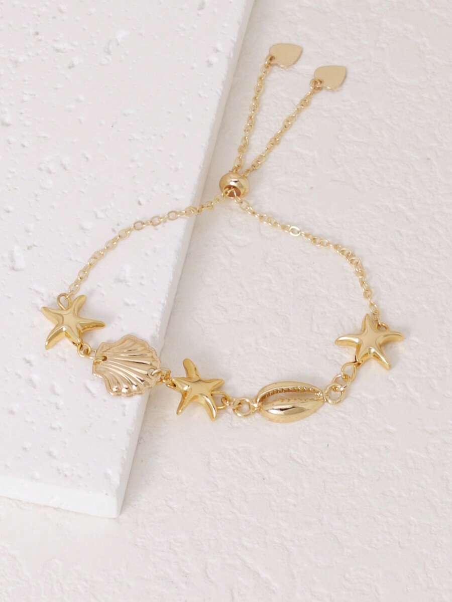 1pc Bohemian Ocean Shell, Star - Women Accessories Bracelet recension och pris