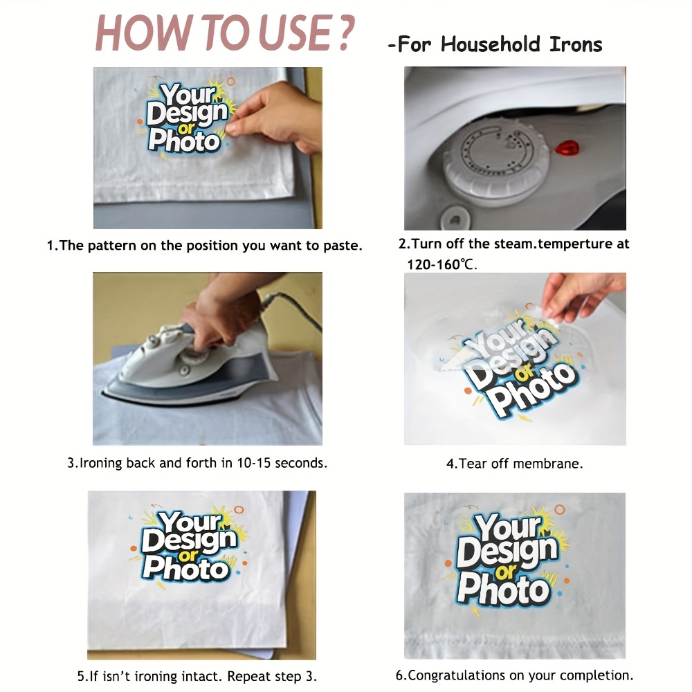 Custom DTF Logo Sticker Iron o - Women Accessories Logo recension och pris