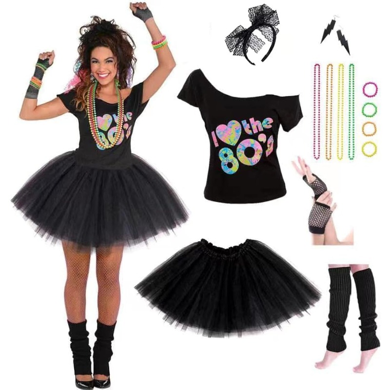 Women's 80s Costumes with Acce - Women Accessories Bracelet recension och pris