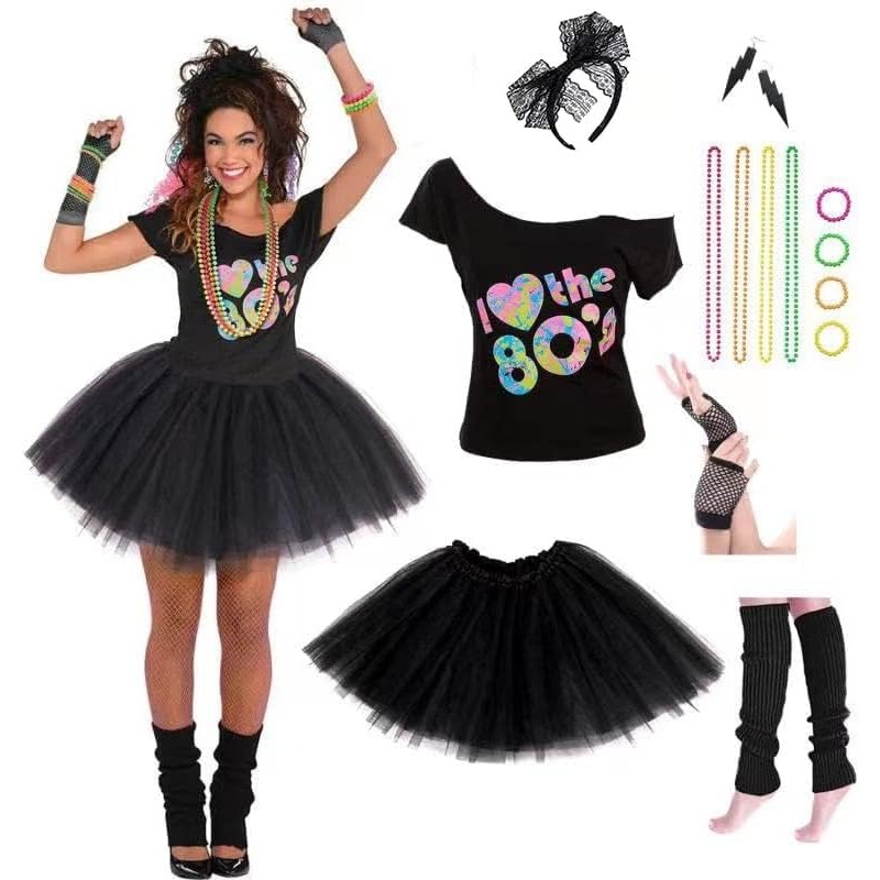 Women's 80s Costumes with Acce - Women Accessories Bracelet recension och pris