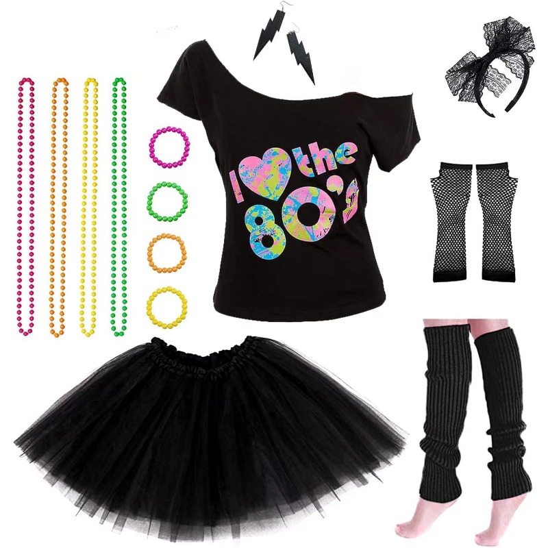 Women's 80s Costumes with Acce - Women Accessories Bracelet recension och pris