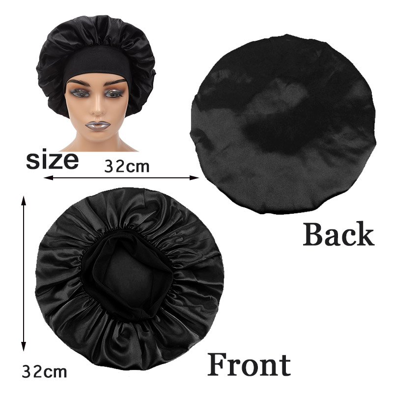 Comfy Satin Hair Bonnet 3 Pack - Women Accessories Logo recension och pris