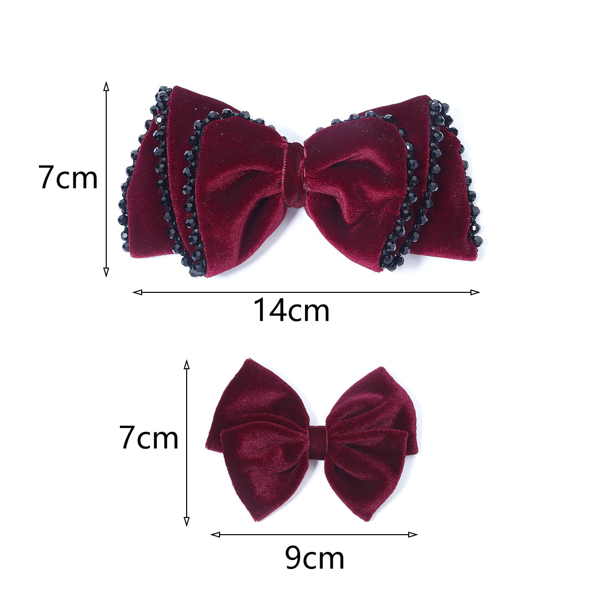 Wine Red Black Classics Style  - Women Jewelry Accessories For Black Dress recension och pris