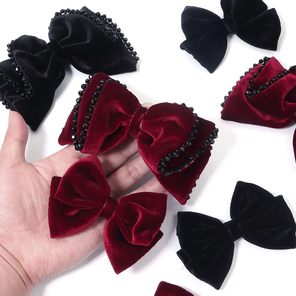 Wine Red Black Classics Style  - Women Jewelry Accessories For Black Dress recension och pris