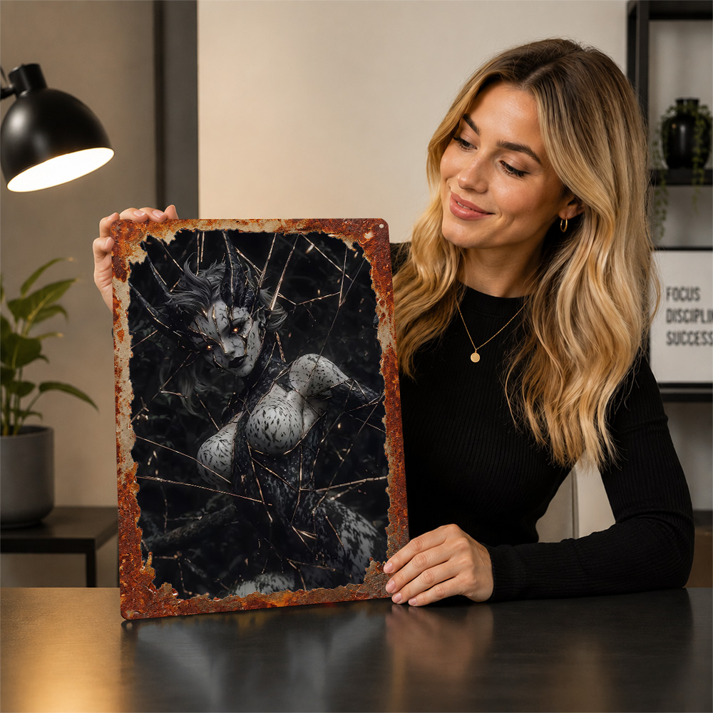 Dark Fantasy Woman 3D Printed  - Women Accessories Poster recension och pris