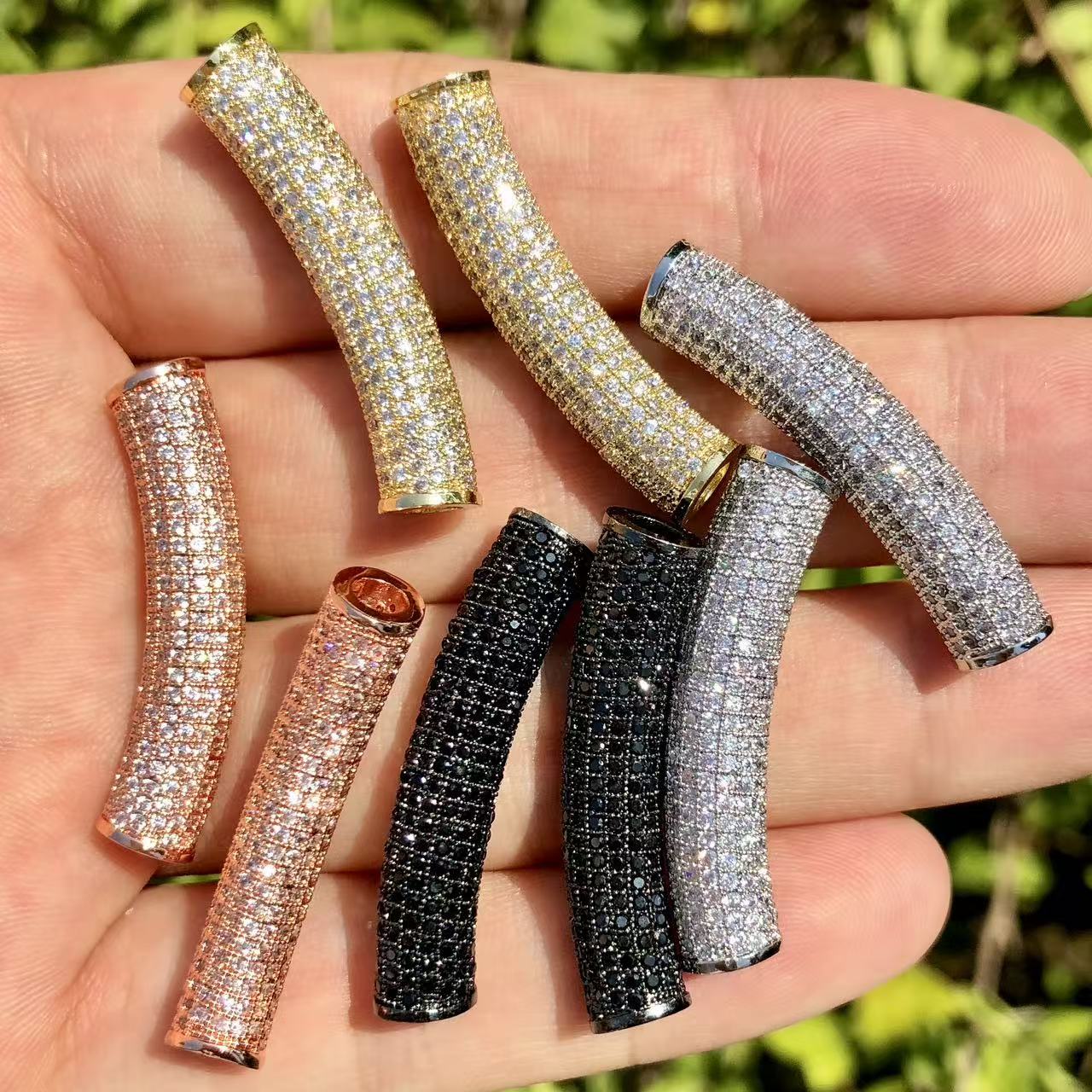 2Pcs/Lot Zirconia Pave Long Co - Women Accessories Bracelet recension och pris