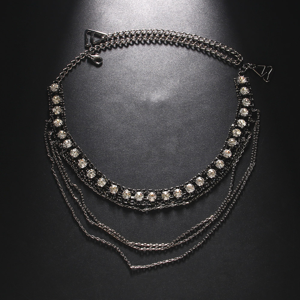 Stonefans Black Layered Should - Women Jewelry Accessories For Black Dress recension och pris