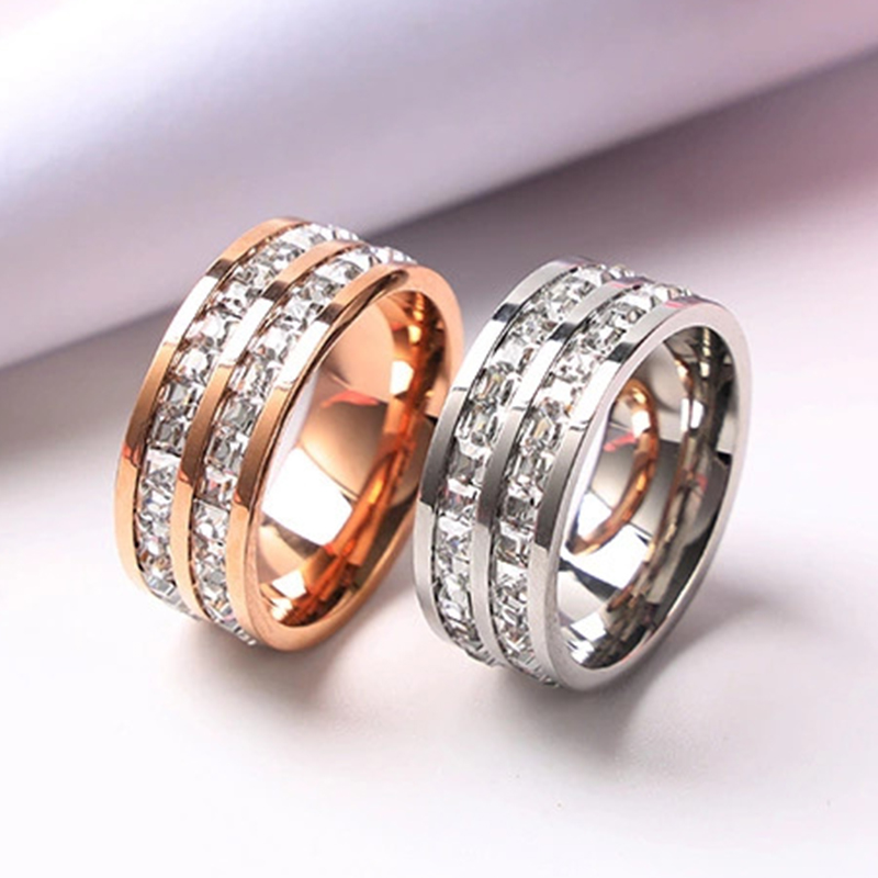 Luxury Rose Gold Color Single  - Wrap Ring Gold recension och pris