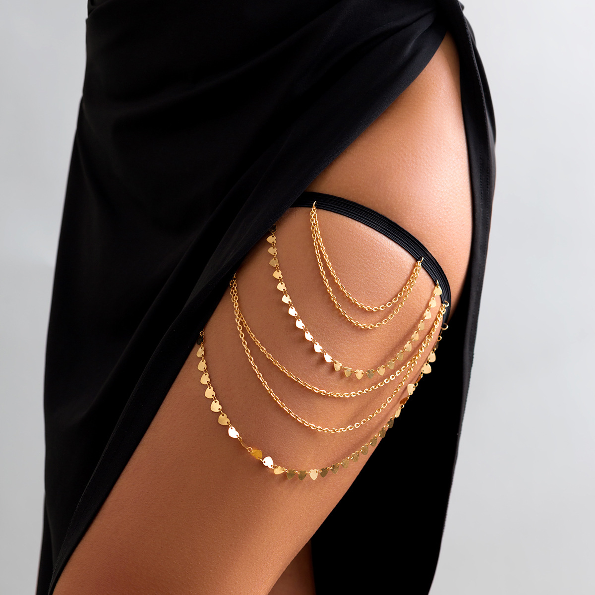 Thigh Chain Multilayer Claw Me - Wrap Ring Gold recension och pris