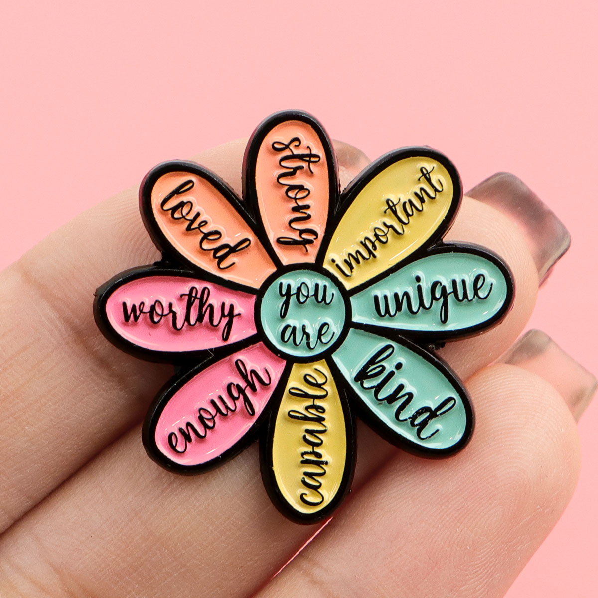 Inspirational Quotes Brooches  - Women Accessories Quotes recension och pris