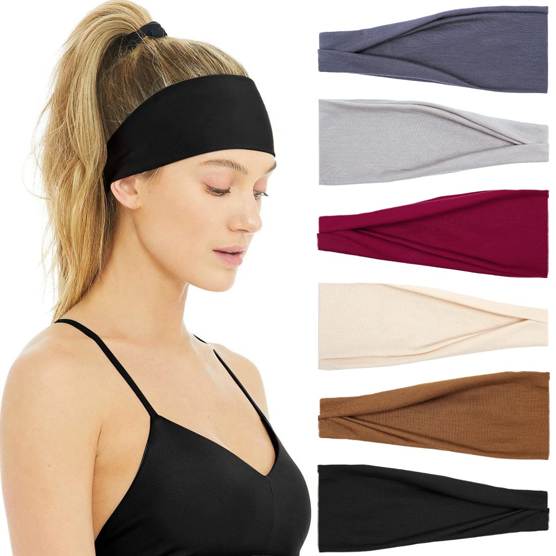 Headbands for Women Non Slip S - Women'S Yoga Accessories recension och pris