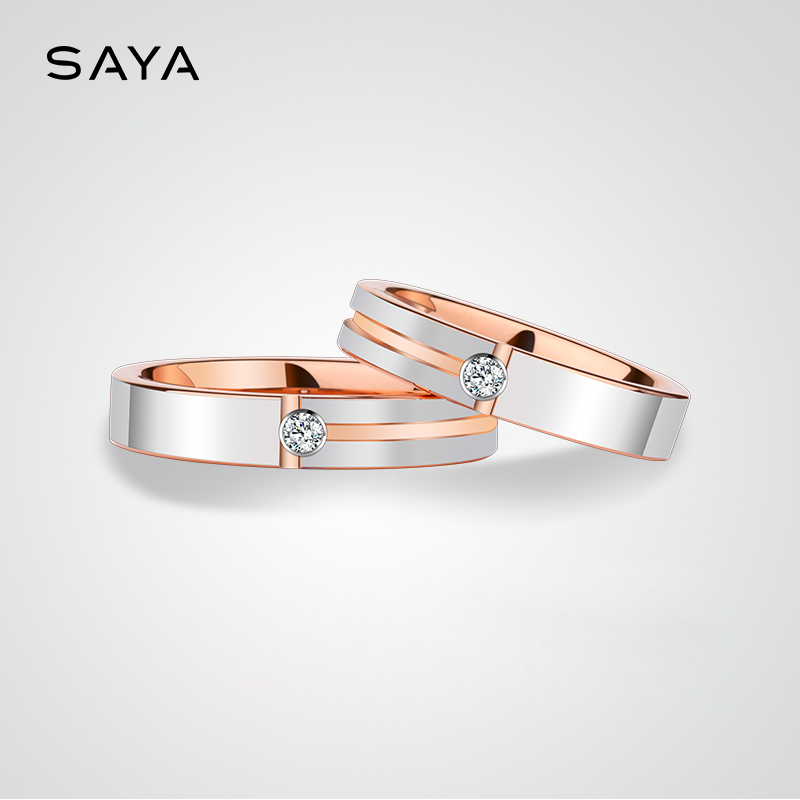 Wedding Rings for Men Women Ro - Wrap Ring Gold recension och pris