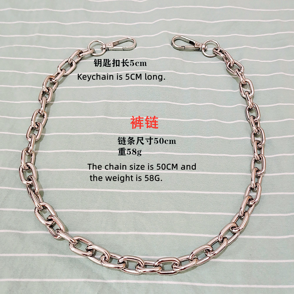 Fashion Punk Hip-hop Chain for - Women'S Jeans Accessories Chain recension och pris