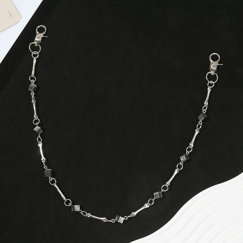 Punk Rock Hip-hop Unisex Dog B - Women'S Jeans Accessories Chain recension och pris
