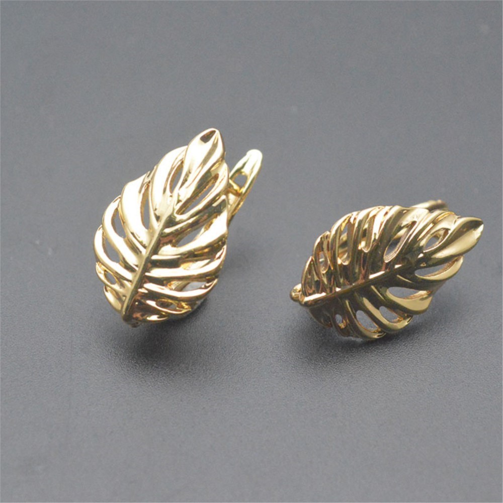 1/2Pcs 18K Gold Plated Brass L - Wrap Ring Gold recension och pris