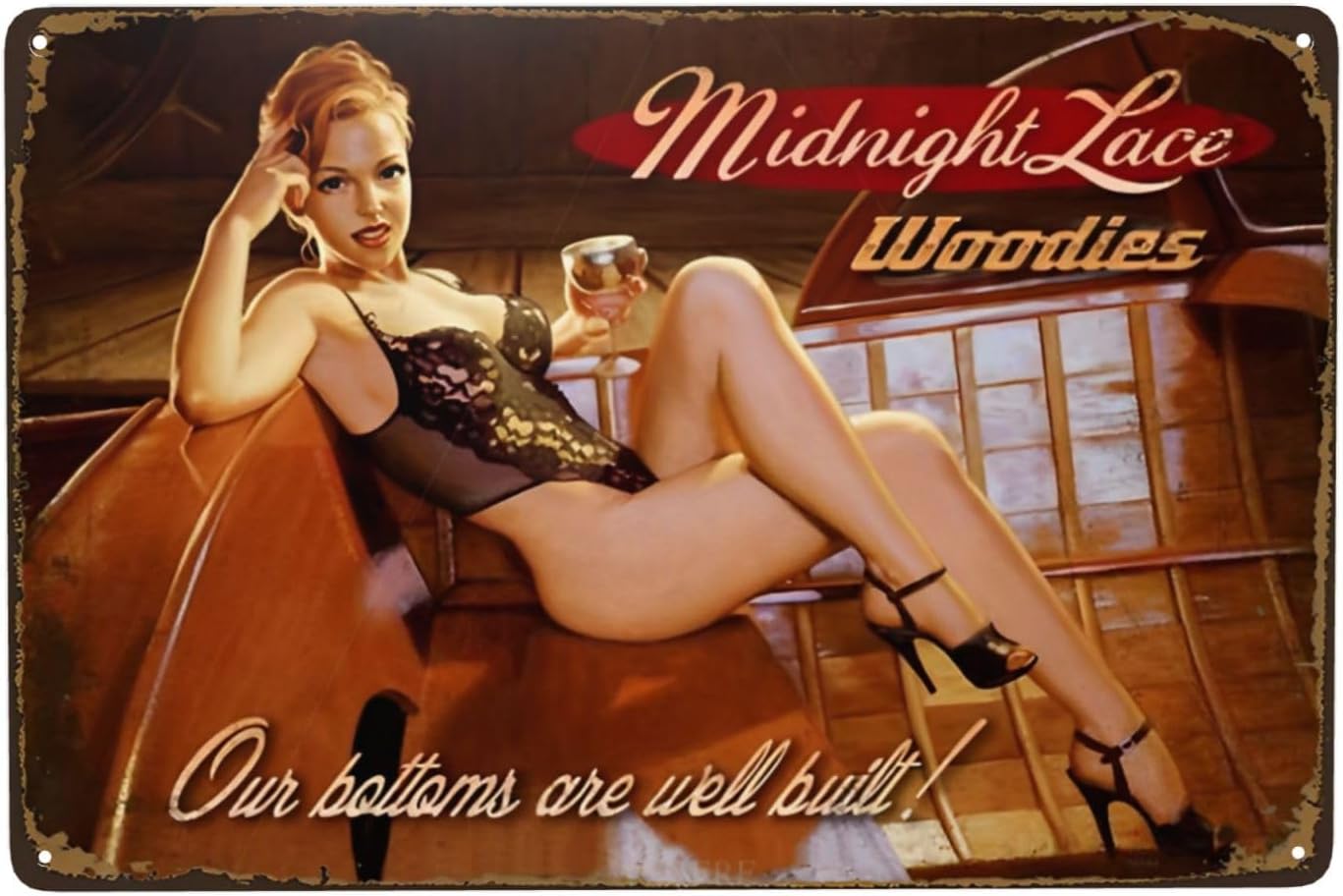 1p,Midnight Lace Woodies Pin u - Women Accessories Poster recension och pris