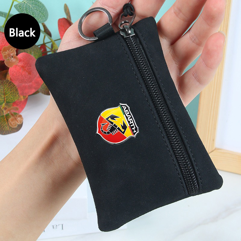 Car Logo Suede Wallet Zipper K - Women Accessories Logo recension och pris