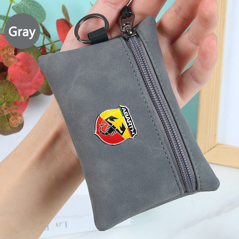 Car Logo Suede Wallet Zipper K - Women Accessories Logo recension och pris